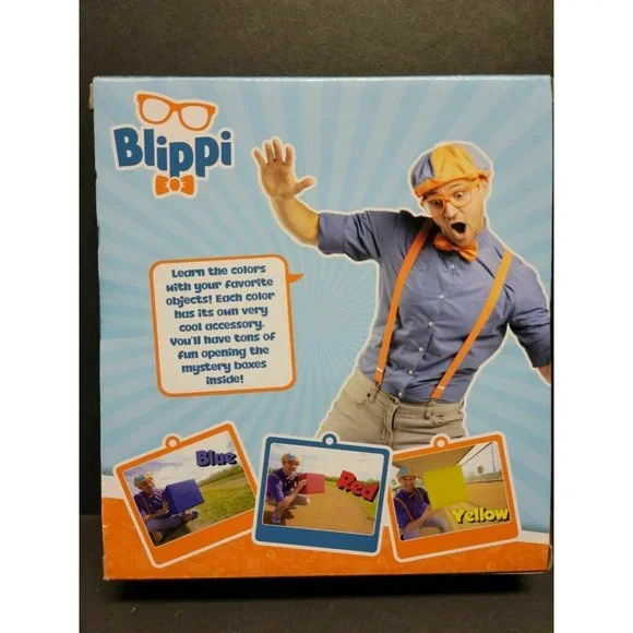 Toys | Blippi 1 Piece Box Learning Colors Children Educational Set Fun ...